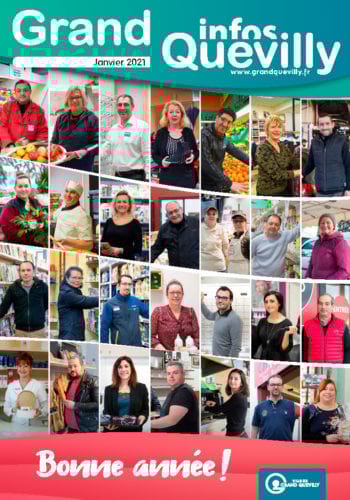 Couverture du Grand Quevilly infos de janvier 2021