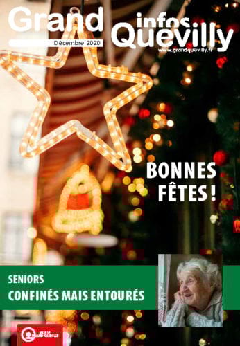Couverture du Grand Quevilly infos de de décembre 2020