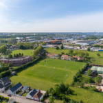 Vue aérienne du Bourg