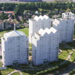 Vue aérienne des Pics