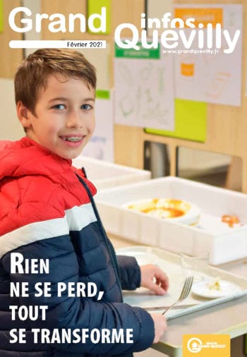 Couverture du Grand Quevilly infos de février 2021