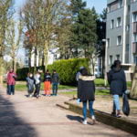 Des jeunes en chantier sur le mail