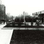 Ancienne photo de la place Delacroix