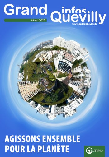 couverture du Grand Quevilly infos de mars 2022
