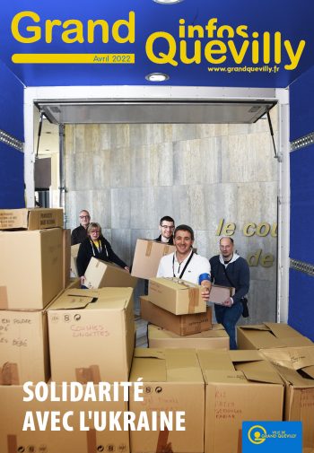 couverture du Grand Quevilly infos d'avril 2022